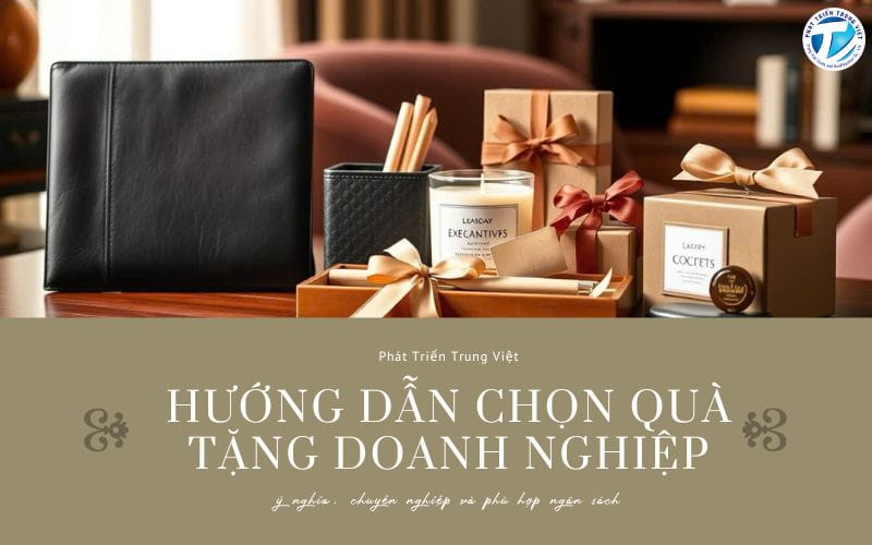Hướng dẫn chọn quà tặng doanh nghiệp ý nghĩa, chuyên nghiệp và phù hợp ngân sách